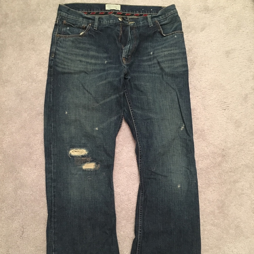 American Eagle 🦅 bootcut distressed jeans
